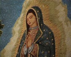 Arazzo raffigurante la Vergine di Guadalupe