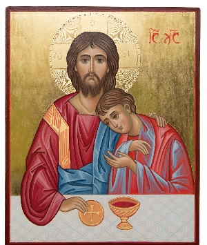 Icona di Gesù e Giovanni