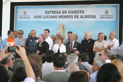 S.PAOLO: apertura del ponte dedicato a Dom Luciano Mendes de Almeida
