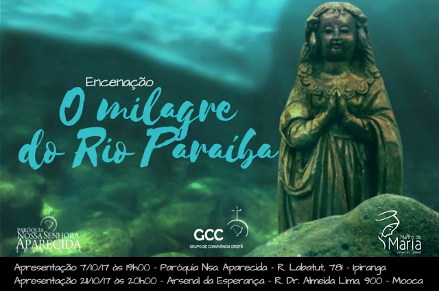 Espetáculo "O Milagre do Rio Paraíba" no Arsenal