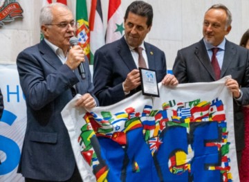 Gianfranco Mellino riceve l’omaggio dell’Assemblea legislativa di S. Paolo del Brasile