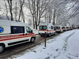 Consegnata un'altra ambulanza in Ucraina